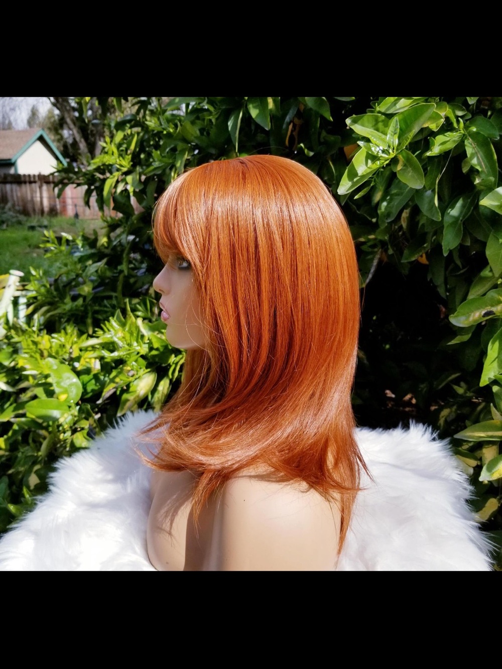 Ginger cowboy copper layered wig